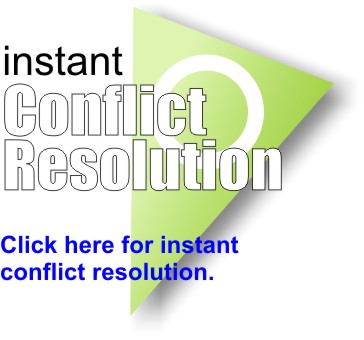 Get instant conflict resolution. Get instant conflict resolution.
