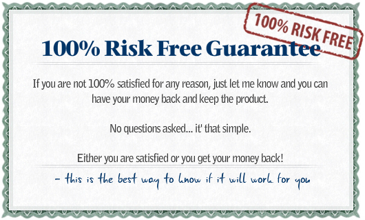 100% Money Back Guarantee